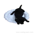 Pet self-cooling breathable circular cooling ice pad